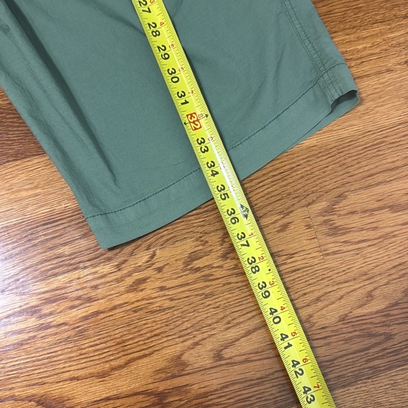 Anthropologie Pilcro Slouchy Fit Surplus Pants Green Size 31 Petite - Picture 10 of 11